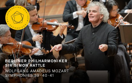 Simon Rattle dirigiert Mozarts Symphonien Nr. 39, 40 und 41