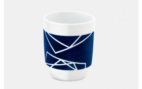Porcelain mug (blue)
