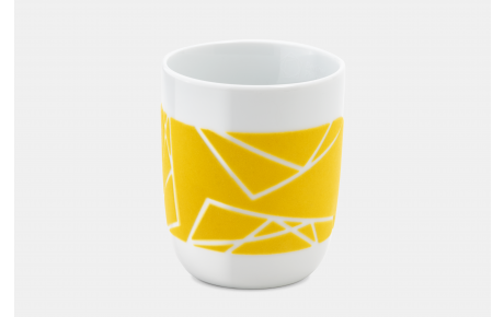 Porcelain mug (yellow)