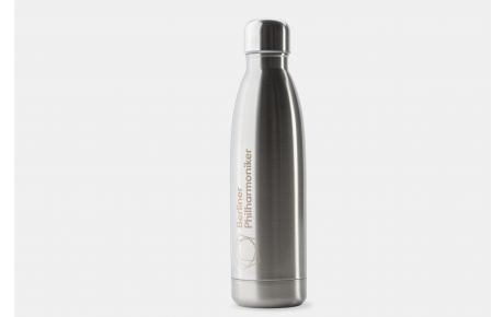 Thermos flask (steel-coloured)