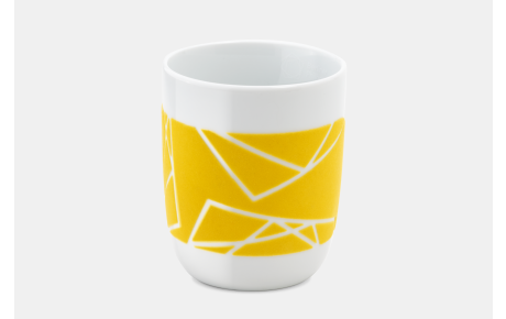Porcelain mug (yellow)