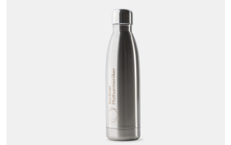 Thermos flask (steel-coloured)