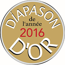 Diapason d'Or Award Winner